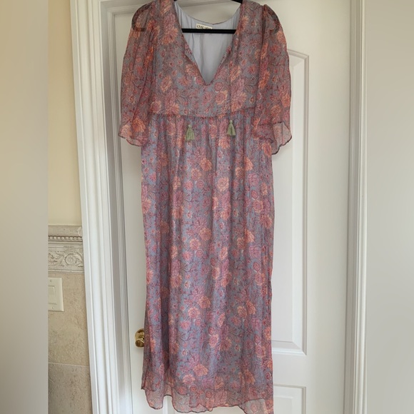 Louise Misha Silk Summer Dress - Picture 3 of 5